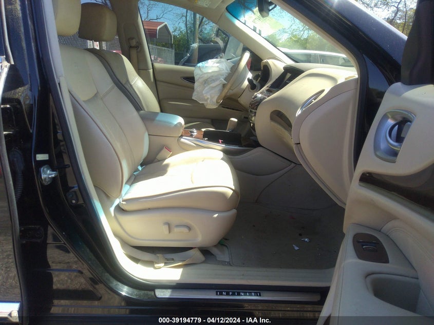 2013 Infiniti Jx35 VIN: 5N1AL0MN5DC337166 Lot: 39194779