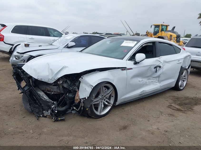 2018 Audi A5 2.0T Premium VIN: WAUENCF57JA113867 Lot: 39194793