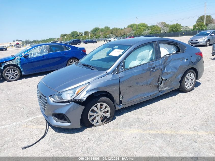 2020 Hyundai Accent Se VIN: 3KPC24A60LE115095 Lot: 39194808