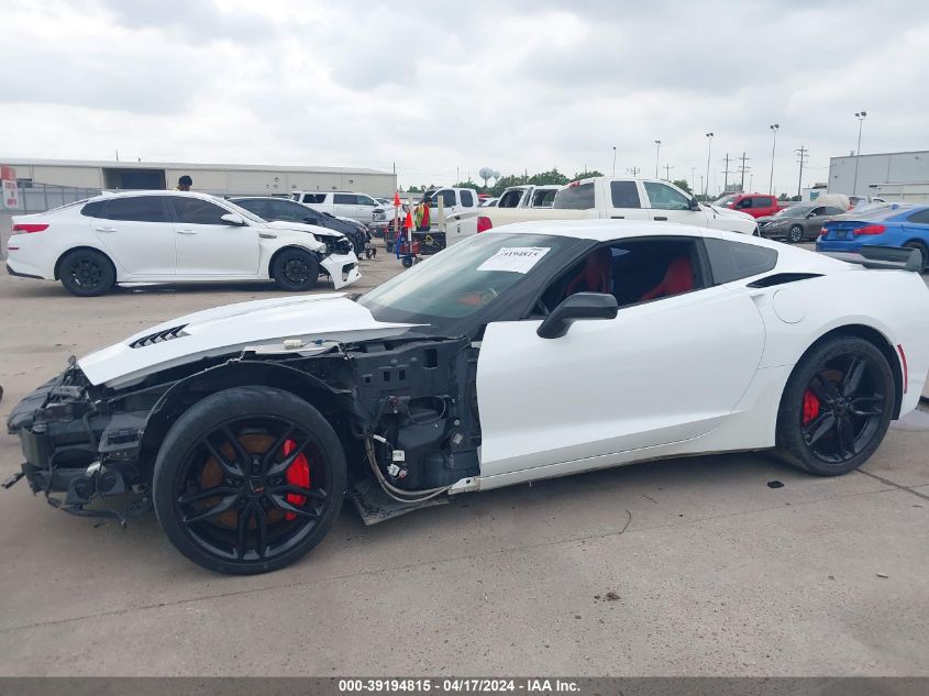 2015 Chevrolet Corvette Stingray Z51 VIN: 1G1YL2D76F5112867 Lot: 39194815