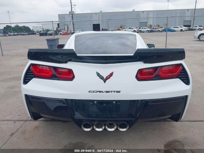 2015 Chevrolet Corvette Stingray Z51 VIN: 1G1YL2D76F5112867 Lot: 39194815