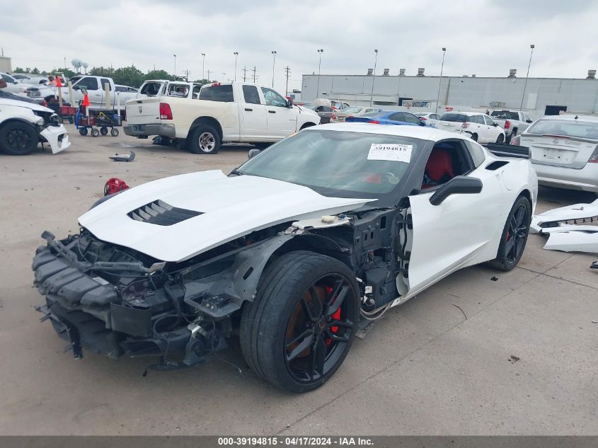 2015 Chevrolet Corvette Stingray Z51 VIN: 1G1YL2D76F5112867 Lot: 39194815