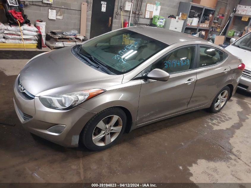 5NPDH4AE8DH314435 | 2013 HYUNDAI ELANTRA