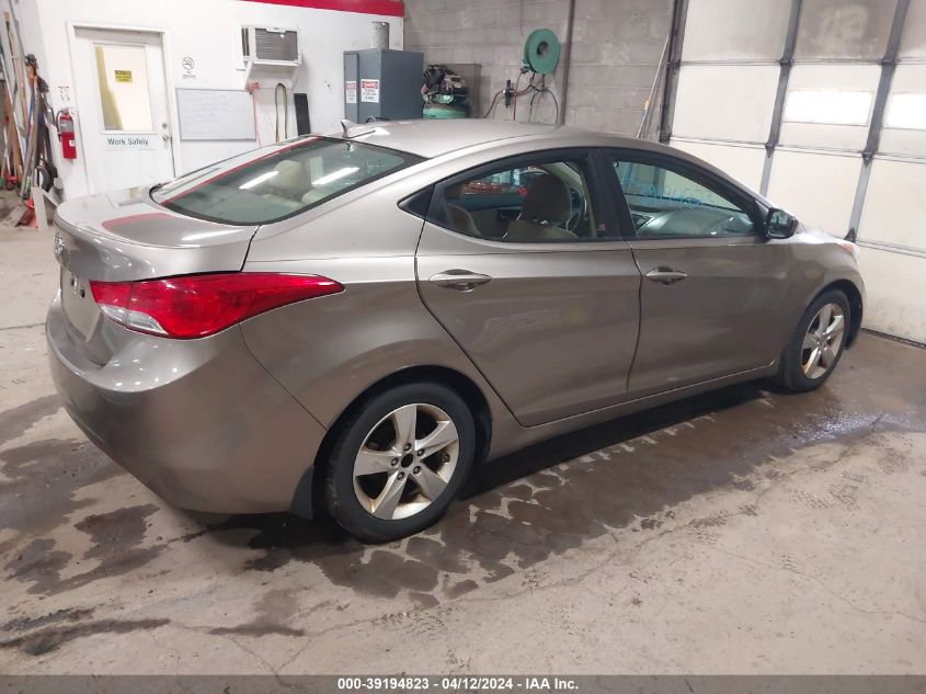 5NPDH4AE8DH314435 | 2013 HYUNDAI ELANTRA