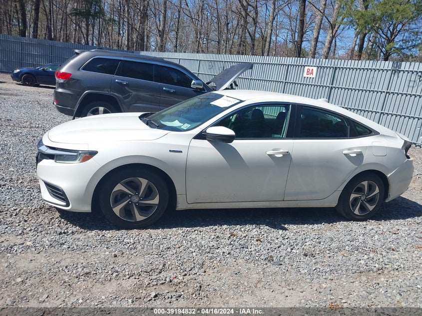 2019 HONDA INSIGHT LX - 19XZE4F13KE028627