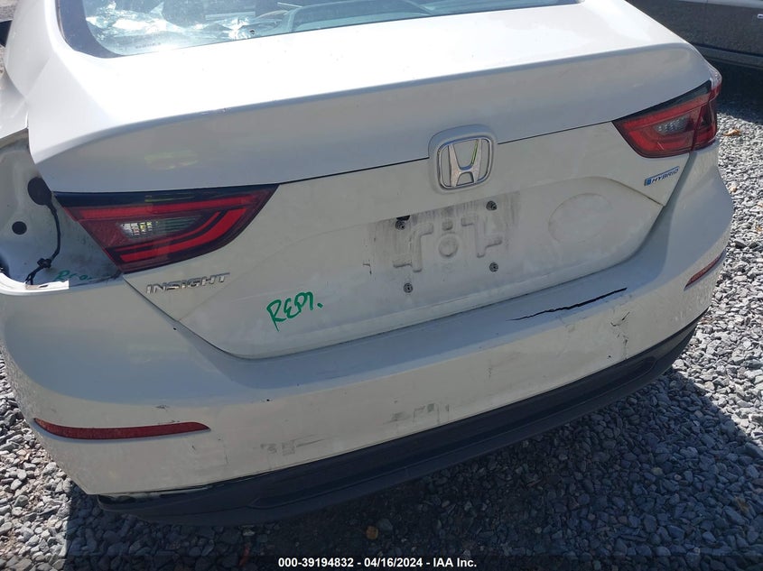 2019 HONDA INSIGHT LX - 19XZE4F13KE028627