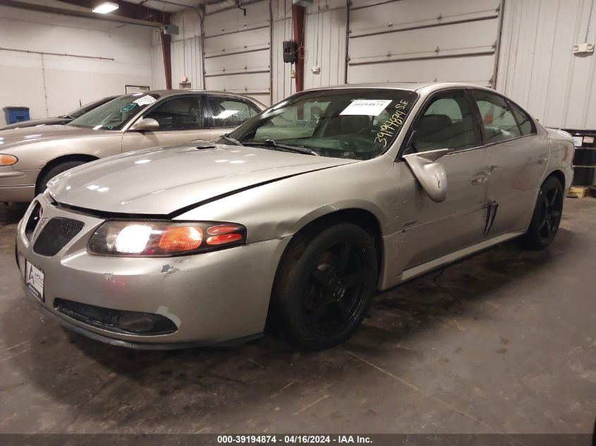 2005 Pontiac Bonneville Gxp VIN: 1G2HZ54Y85U222909 Lot: 39194874