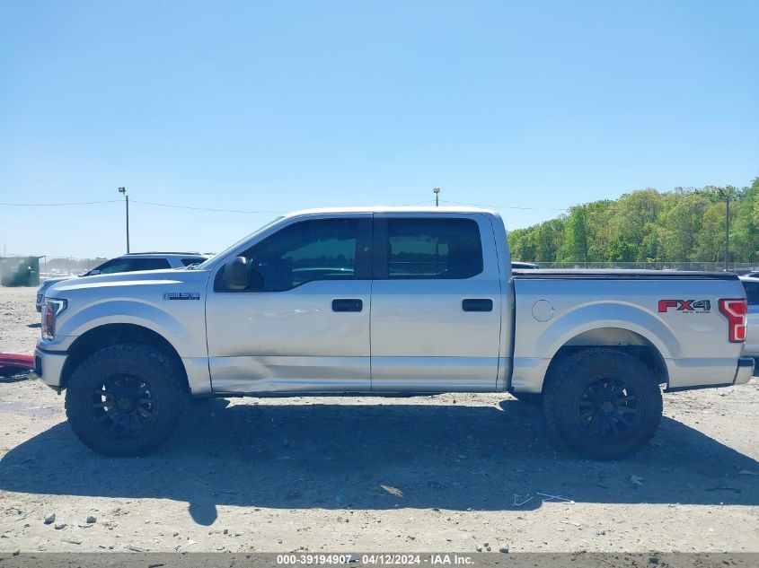 2018 Ford F-150 Xl VIN: 1FTEW1EPXJKC52490 Lot: 39194907