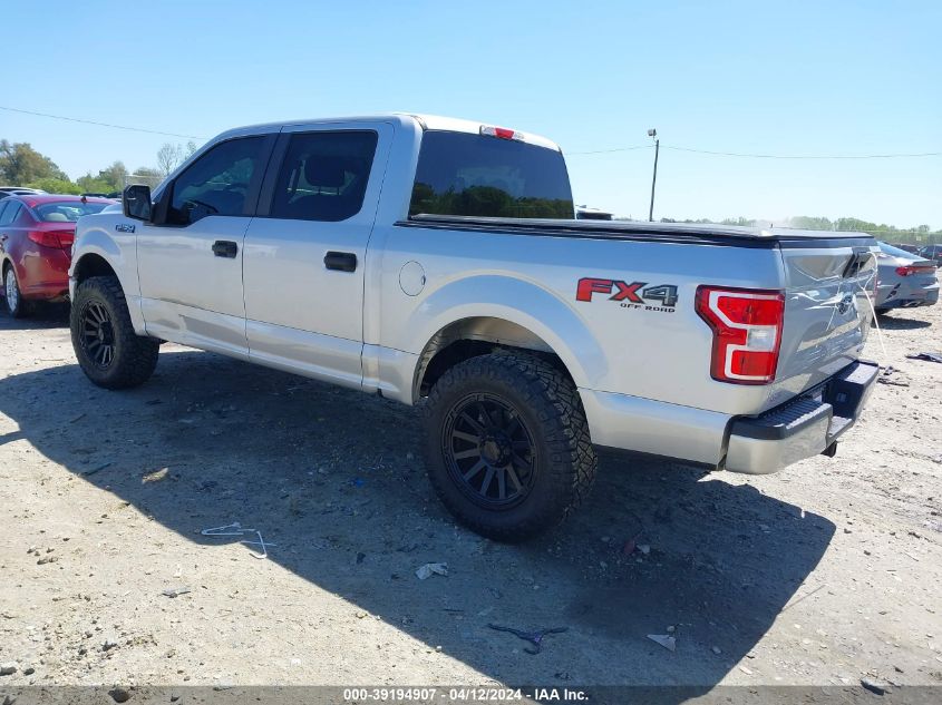 2018 Ford F-150 Xl VIN: 1FTEW1EPXJKC52490 Lot: 39194907