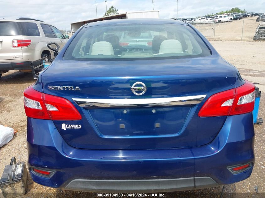 2017 Nissan Sentra S VIN: 3N1AB7AP3HY290970 Lot: 39194930