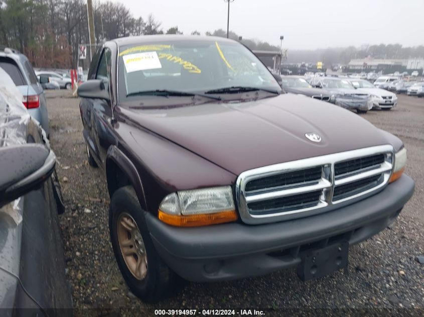 1D7HG12K84S590872 | 2004 DODGE DAKOTA