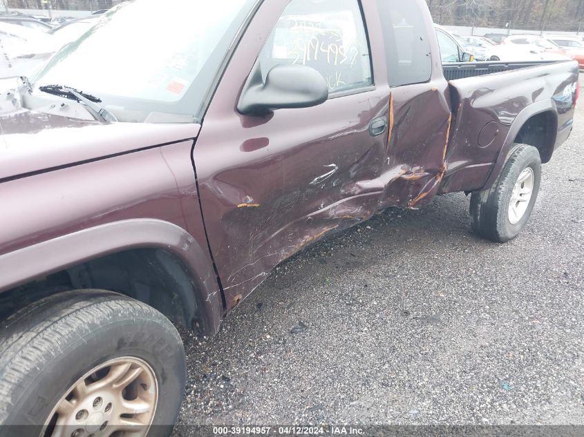 1D7HG12K84S590872 | 2004 DODGE DAKOTA