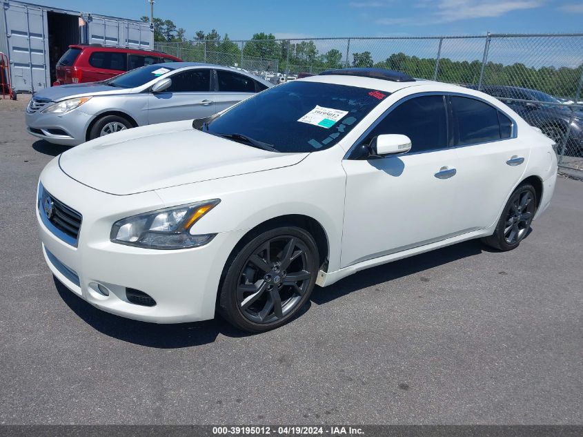 2014 Nissan Maxima 3.5 Sv VIN: 1N4AA5AP3EC494179 Lot: 40444168