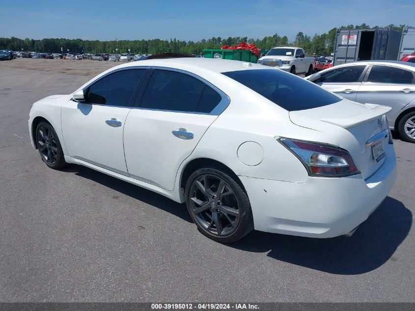 2014 Nissan Maxima 3.5 Sv VIN: 1N4AA5AP3EC494179 Lot: 40444168