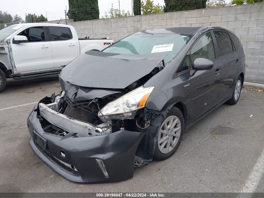 2013 Toyota Prius V Three VIN: JTDZN3EU4D3286316 Lot: 49486264