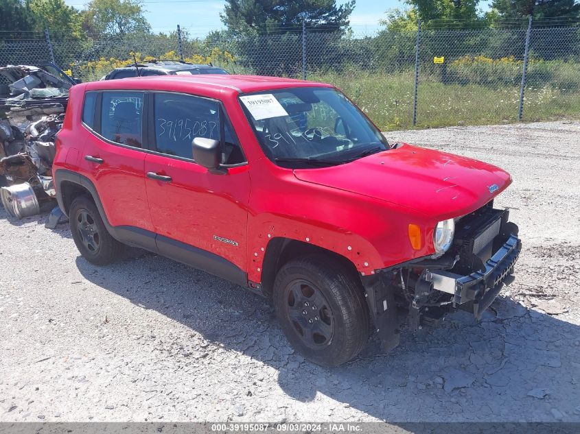 ZACNJBAB6KPK00874 2019 JEEP RENEGADE - Image 1