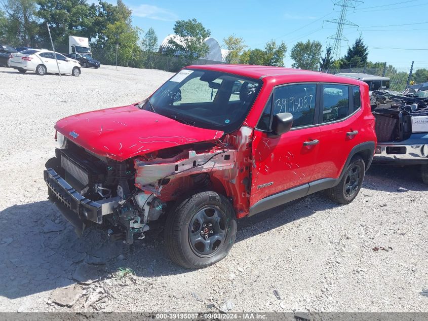 ZACNJBAB6KPK00874 2019 JEEP RENEGADE - Image 2