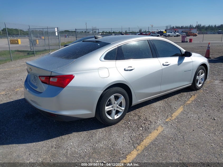 VIN 1G1ZC5ST4LF005022 2020 CHEVROLET MALIBU LS