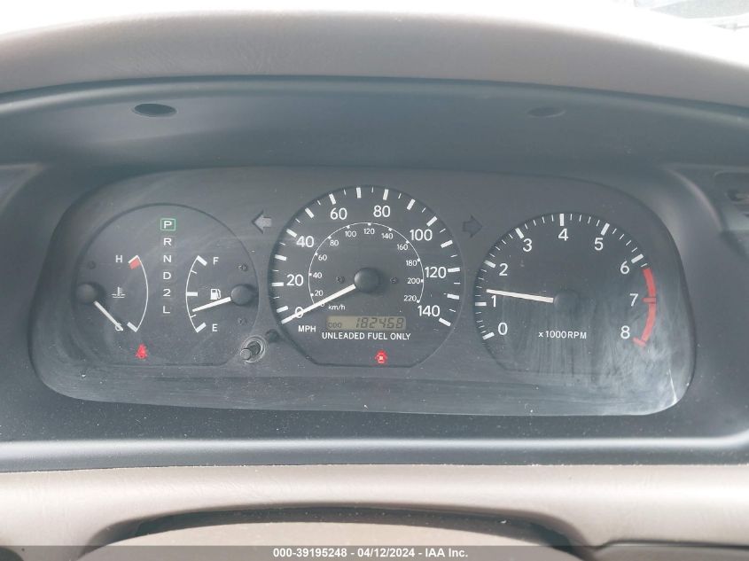 4T1BG22K7WU342539 | 1998 TOYOTA CAMRY