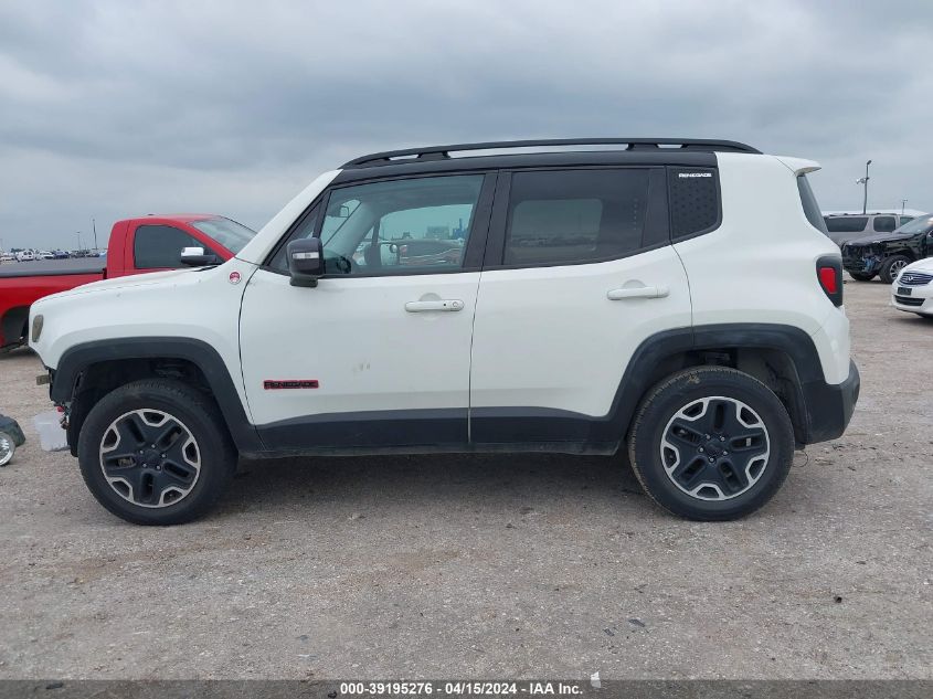 2016 Jeep Renegade Trailhawk VIN: ZACCJBCT0GPE12208 Lot: 39195276