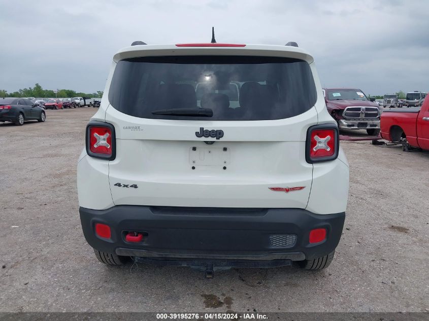 2016 Jeep Renegade Trailhawk VIN: ZACCJBCT0GPE12208 Lot: 39195276