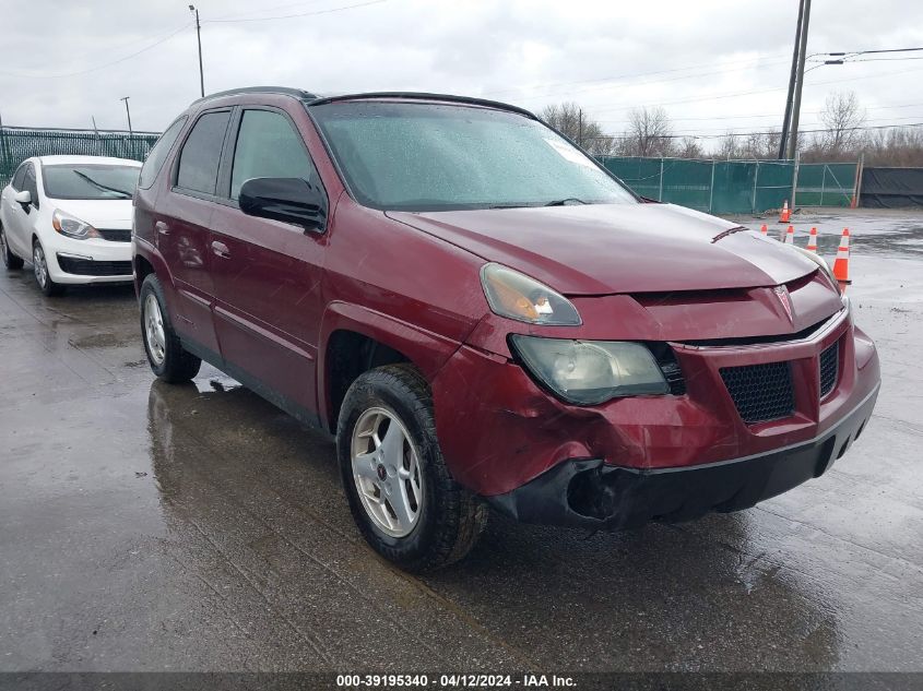 2004 Pontiac Aztek VIN: 3G7DA03E34S534970 Lot: 39195340