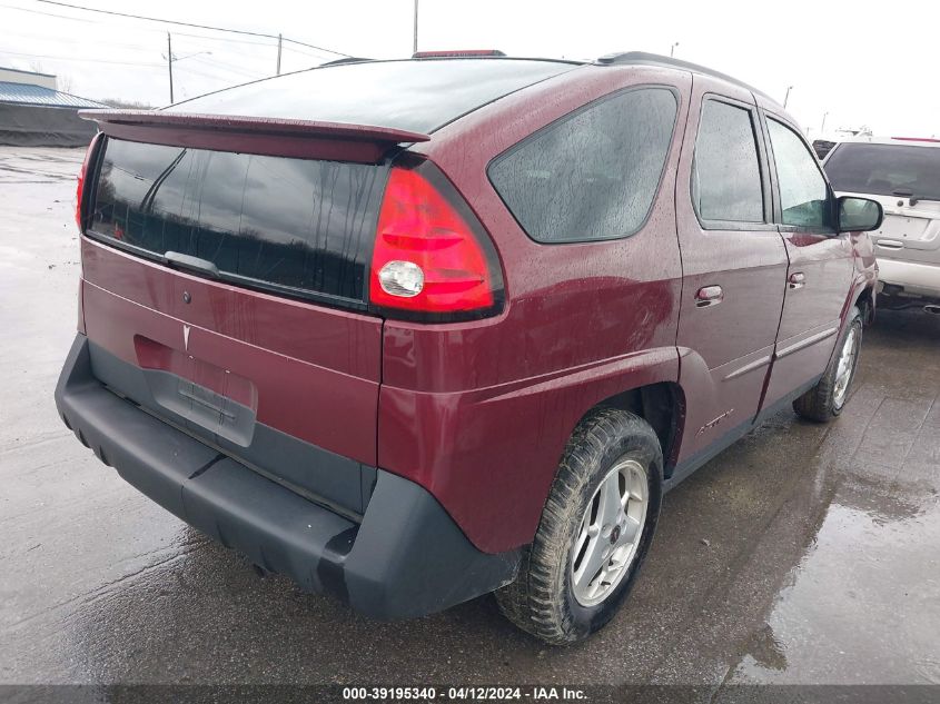 2004 Pontiac Aztek VIN: 3G7DA03E34S534970 Lot: 39195340