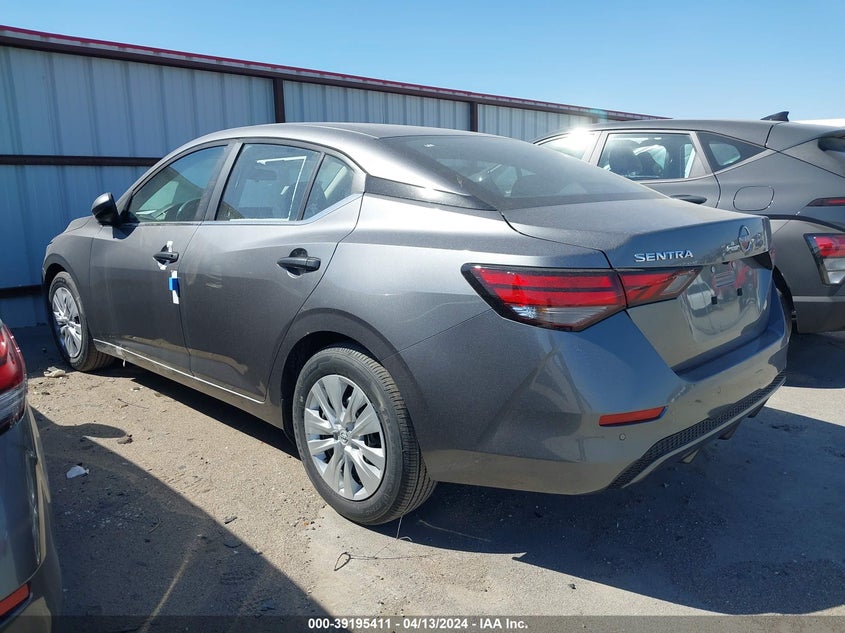 VIN 3N1AB8BV3RY302958 2024 NISSAN SENTRA S XTRONIC CVT