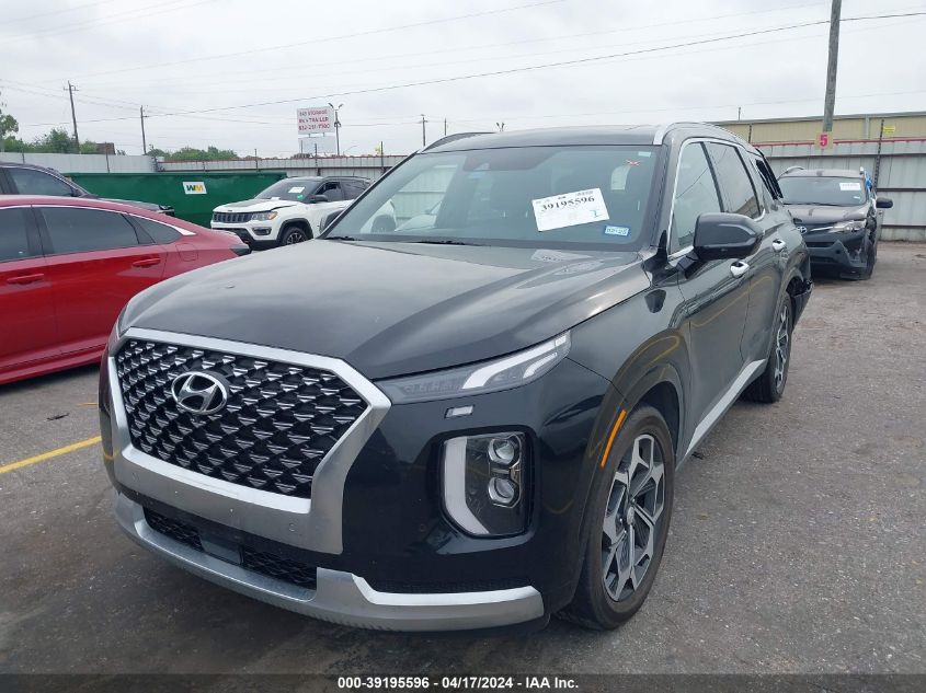 2021 Hyundai Palisade Calligraphy VIN: KM8R7DHE9MU235114 Lot: 39195596