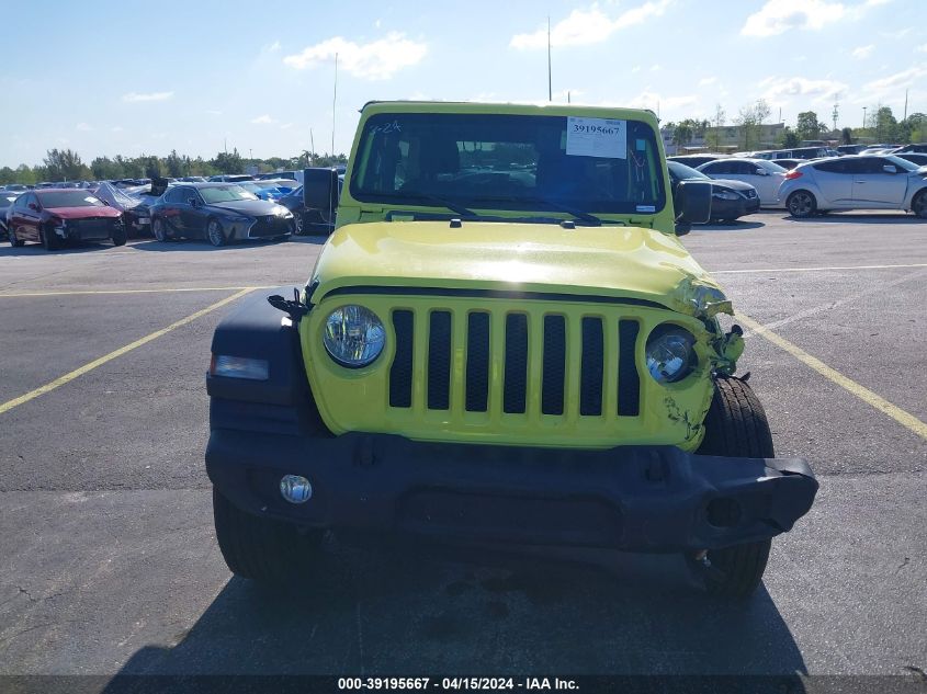 2023 Jeep Wrangler 4-Door Sport S 4X4 VIN: 1C4HJXDG8PW653702 Lot: 39195667