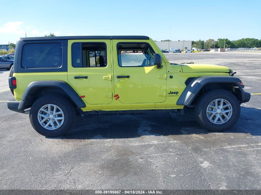 2023 Jeep Wrangler 4-Door Sport S 4X4 VIN: 1C4HJXDG8PW653702 Lot: 39195667