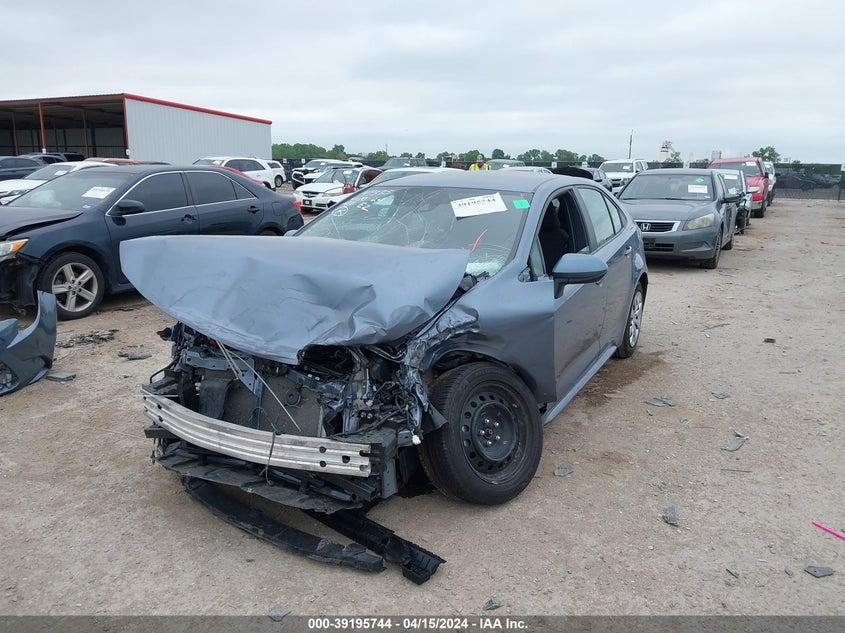 VIN 5YFEPMAE9MP244731 2021 TOYOTA COROLLA LE