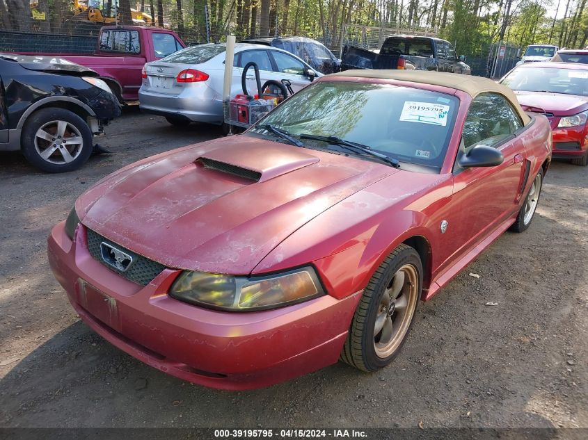 1FAFP45X14F206472 | 2004 FORD MUSTANG