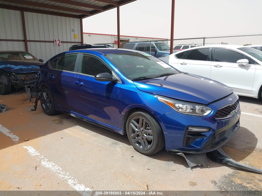 VIN 3KPF34AD3ME369748 2021 KIA FORTE GT LINE