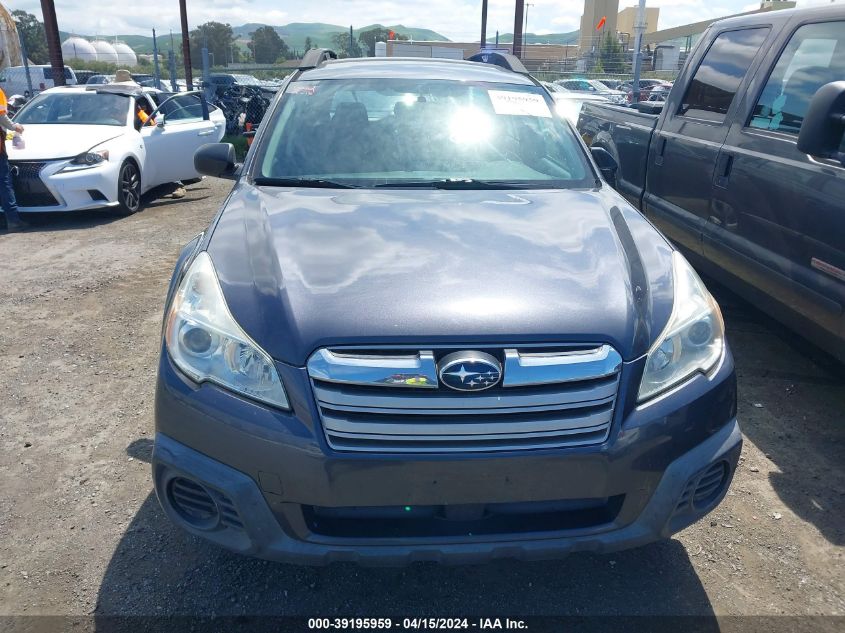 2013 Subaru Outback 2.5I VIN: 4S4BRBAC5D3222455 Lot: 39195959