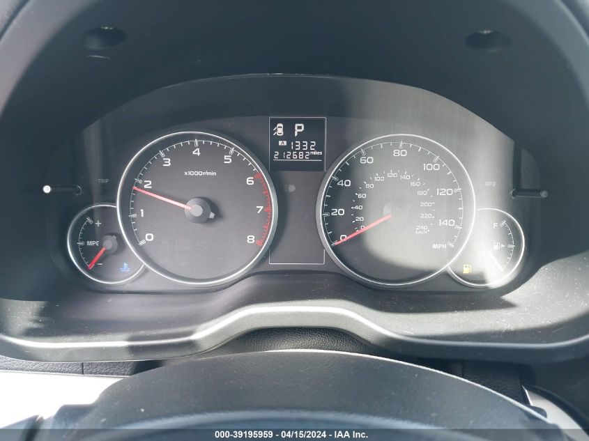 2013 Subaru Outback 2.5I VIN: 4S4BRBAC5D3222455 Lot: 39195959