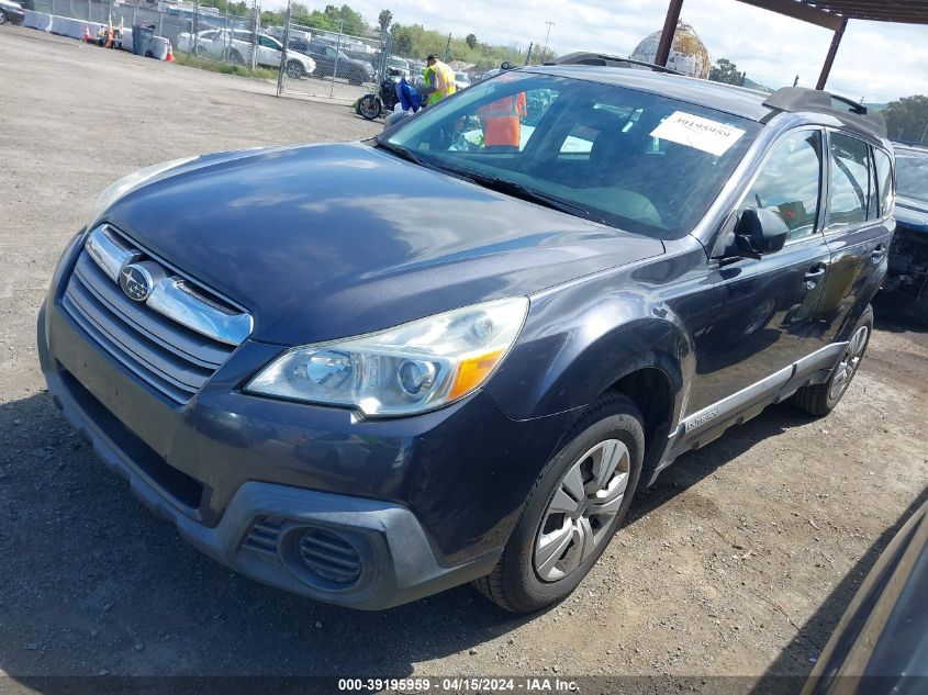 2013 Subaru Outback 2.5I VIN: 4S4BRBAC5D3222455 Lot: 39195959