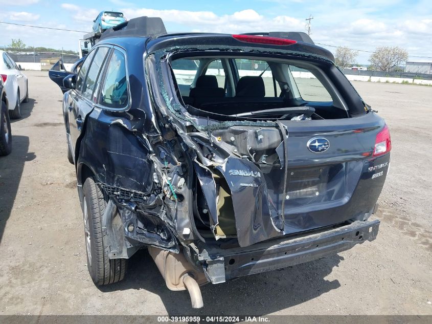 2013 Subaru Outback 2.5I VIN: 4S4BRBAC5D3222455 Lot: 39195959