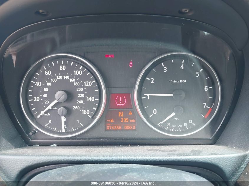 2007 BMW 328I VIN: WBAVC53567FZ72403 Lot: 39196030