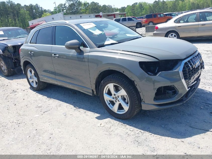 2021 AUDI Q3 PREMIUM 40 TFSI QUATTRO TIPTRONIC - WA1AUCF30M1092345