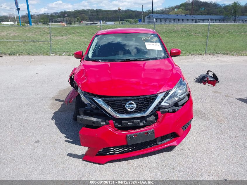 2018 Nissan Sentra Sv VIN: 3N1AB7AP6JL627747 Lot: 39196131