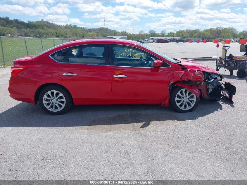 2018 Nissan Sentra Sv VIN: 3N1AB7AP6JL627747 Lot: 39196131