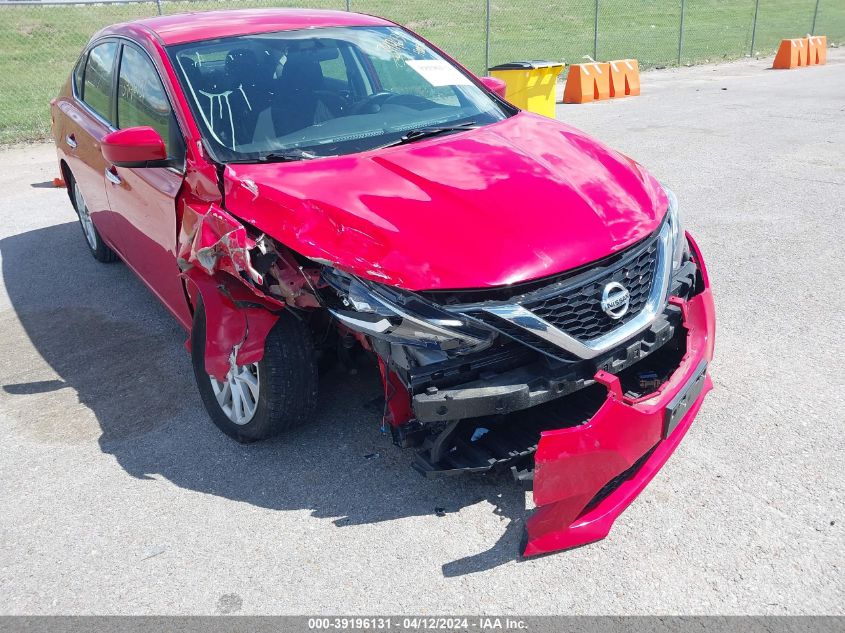 2018 Nissan Sentra Sv VIN: 3N1AB7AP6JL627747 Lot: 39196131