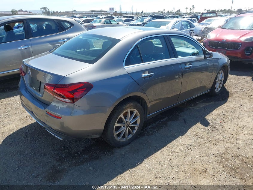 2019 Mercedes-Benz A 220 VIN: WDD3G4EB4KW028478 Lot: 39196135