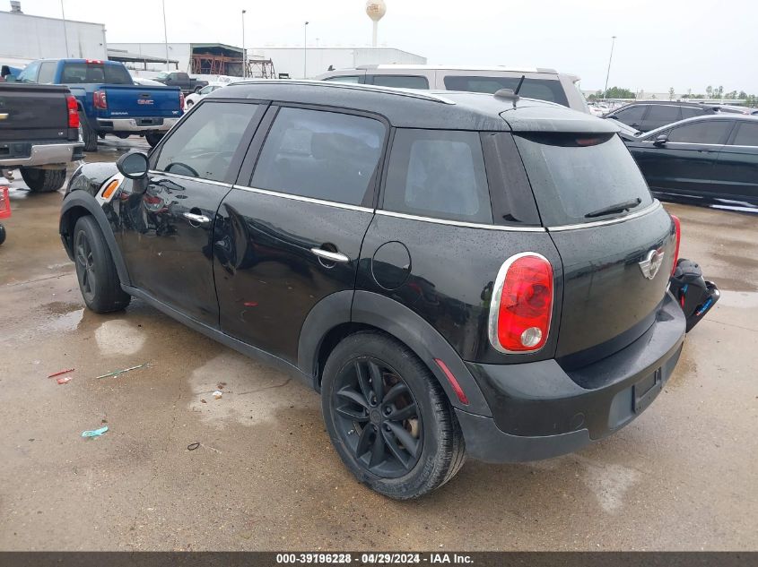 2012 Mini Cooper Countryman VIN: WMWZB3C5XCWM04867 Lot: 39196228