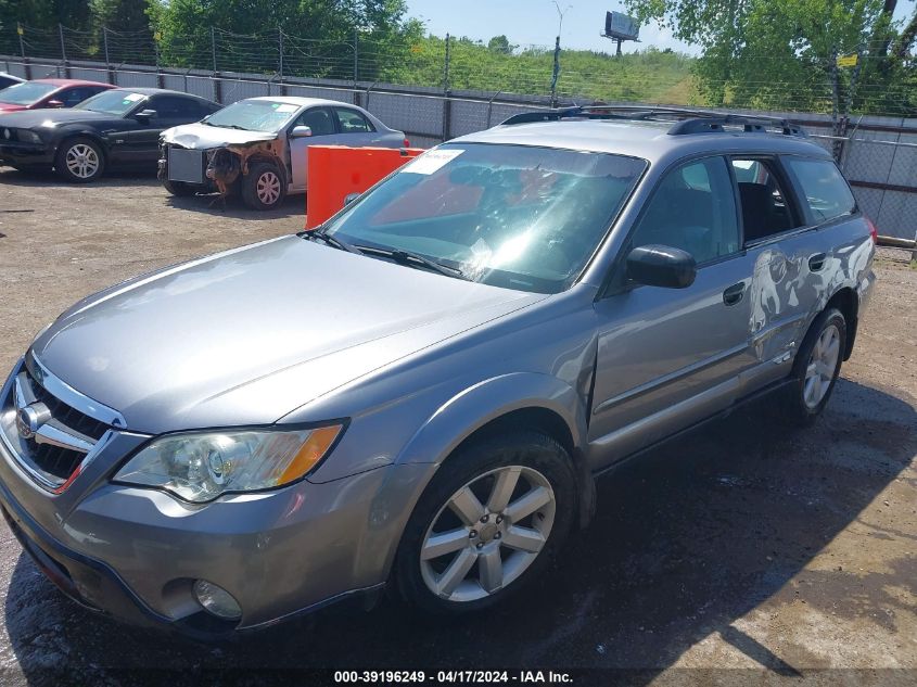 2009 Subaru Outback 2.5I VIN: 4S4BP61C197314823 Lot: 39196249