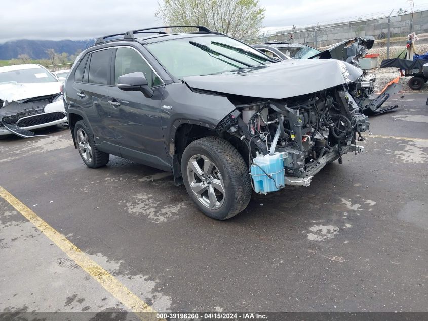 2019 Toyota Rav4 Hybrid Limited VIN: JTMDWRFV5KJ001651 Lot: 39196260