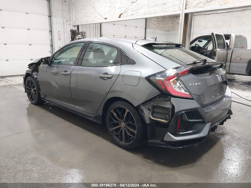 VIN SHHFK7G45MU202604 2021 HONDA CIVIC SPORT
