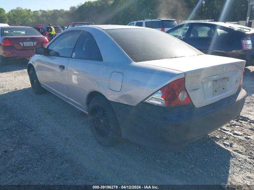 1HGEM22115L070268 | 2005 HONDA CIVIC