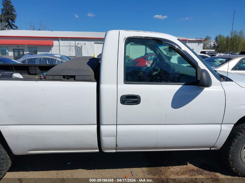 2003 GMC Sierra 1500 Work Truck VIN: 1GTEK14V83E304275 Lot: 39196388